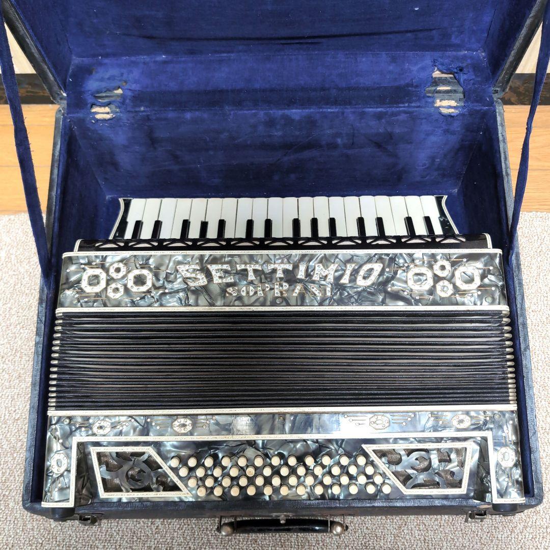 SETTIMIO SOPRANI アコーディオン イタリア製 34鍵盤 Settimio Soprani Artist IV 34/96 Accordion