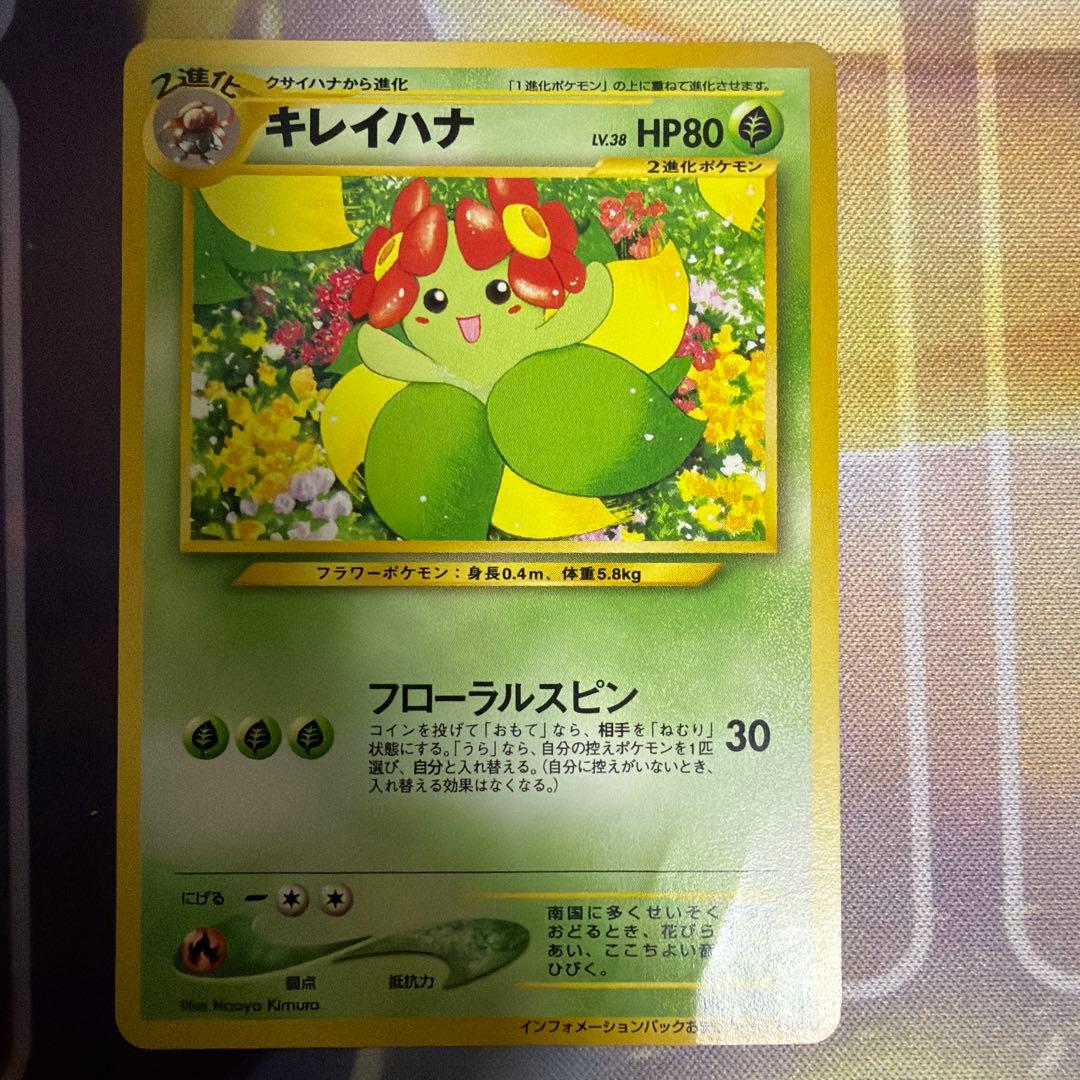 ポケカ キレイハナ 旧裏 インフォメーションおまけカード その2 特価