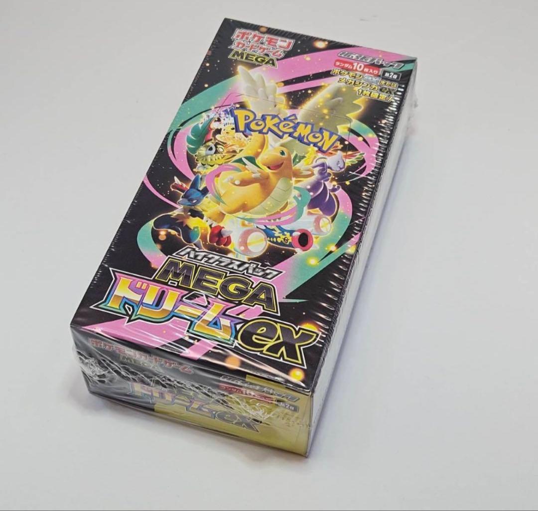 ポケモンカードゲーム MEGAドリームex 未開封 MEGAドリームex 新品未開封 シュリンク付き BOX ポケモンカード