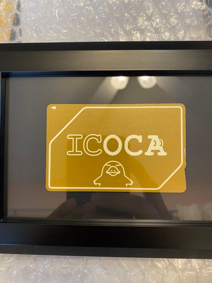 新品　J-WESTゴールドカード　会員限定　黄金のICOCA J-WESTゴールドカード発行開始！「黄金のICOCA」は ゴールドカード会員
