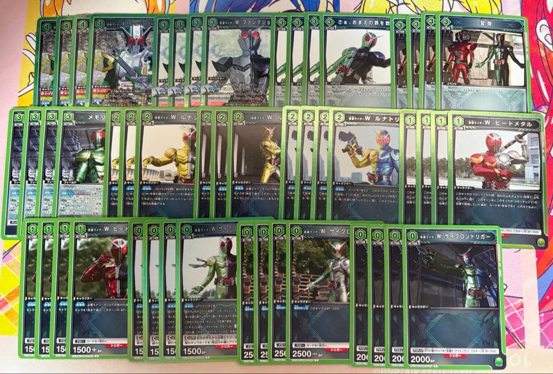 ユニオンアリーナ 仮面ライダーvol.2 Wデッキ 調整パーツ付き