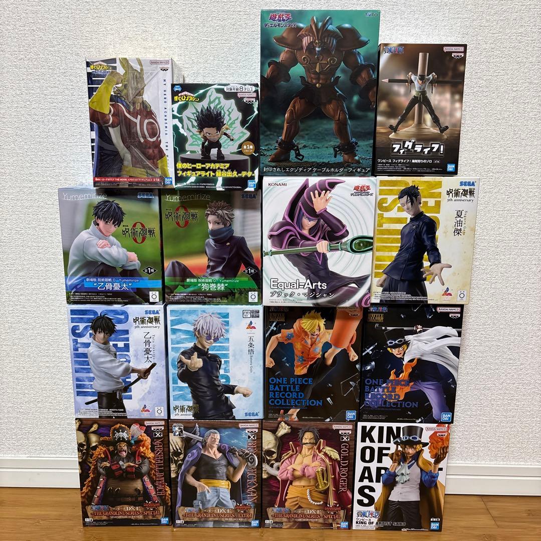 最新プライズフィギュア16体セット - メルカリ