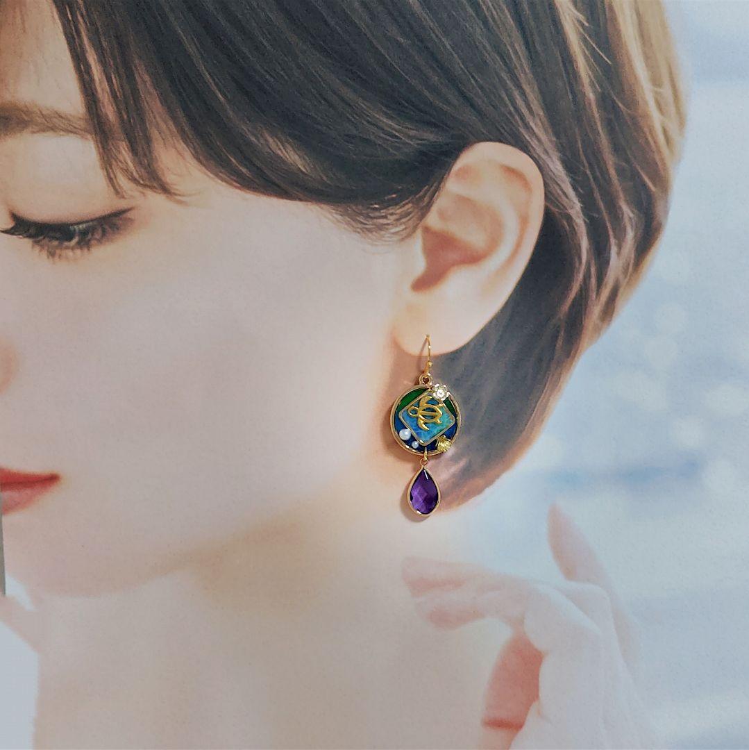 1201】マリンピアス／イヤリング／亀 1201】マリンピアス／イヤリング