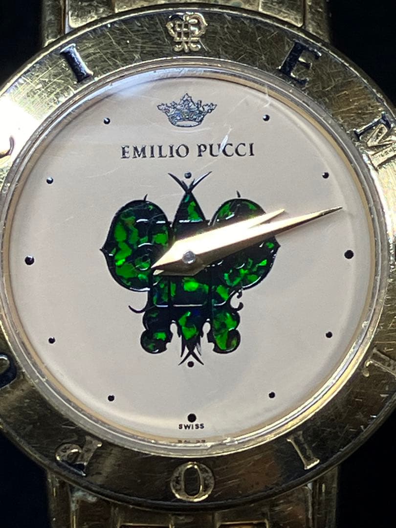 EMILIO PUCCI 腕時計 エミリオプッチ 不動 定価15万円 ブランド - メルカリ
