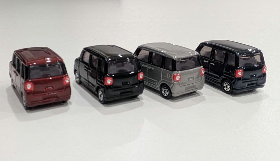 改造トミカ】DAIHATSU ムーヴキャンバス セオリー7台セット - メルカリ