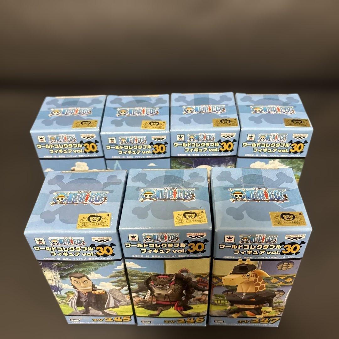 ワンピース ワールドコレクタブルフィギュア vol.30 全8種 ルッチだけ