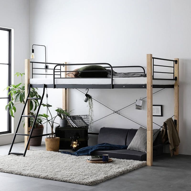 ロフトベッド 5年保証 国産 ロフトベッド CUOPiO Loft(クオピオロフト) SD