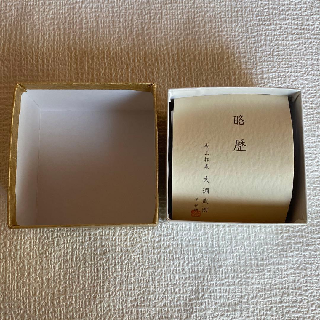 美品✨光則 純銀製仏花 蓮飾り（ピンク）1.7号 仏具 おりん 純金仕立て