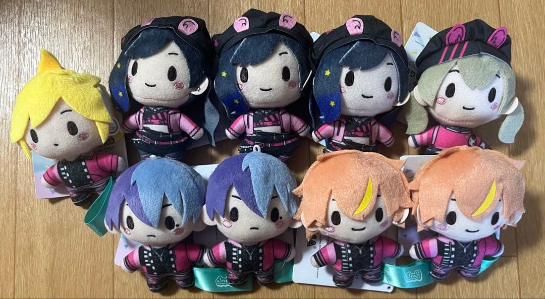 プロセカ ビビバス ふわぷちマスコット ぬいぐるみ　Awakening Beat プロセカ ふわぷちマスコット ビビバス Awakening Beat 3種セット
