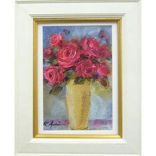絵画 油絵 肉筆油絵 静物画 赤い薔薇 楽天市場】絵画 油絵 ばら (日野皖) 送料無料 【肉筆】【油絵】【花