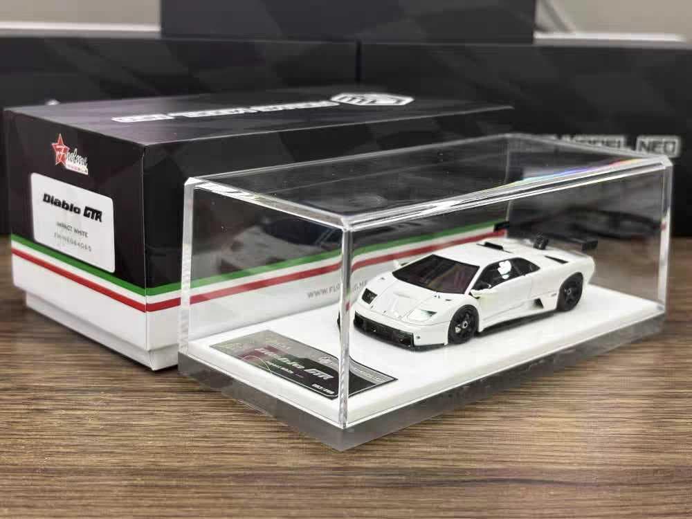 FUELME 1/64 ランボルギーニ ディアブロ GT-R ホワイト ミニカー 専門通販ショップ ミニプル / 1/43 ランボルギーニ