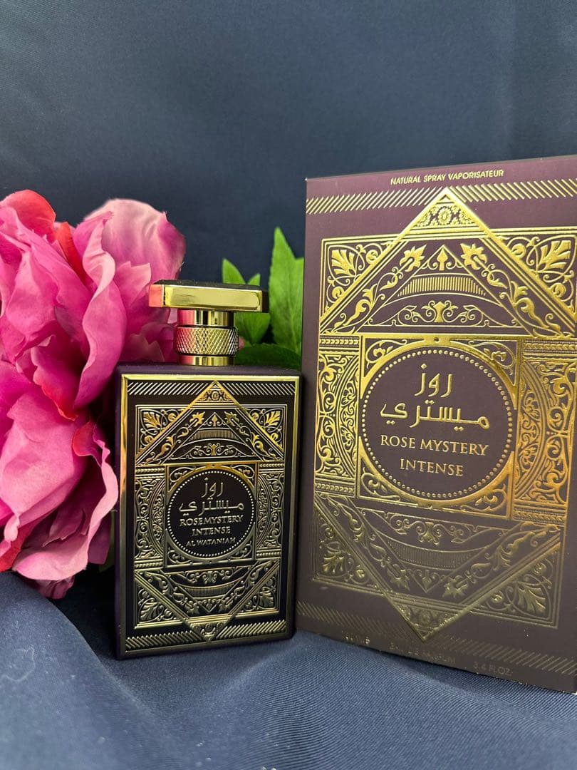 ROSE MYSTERY INTENSE 100ml 香水 Al Wataniah Eternal Perfume-Rose Mystery Intense 100ml : Amazon.ae