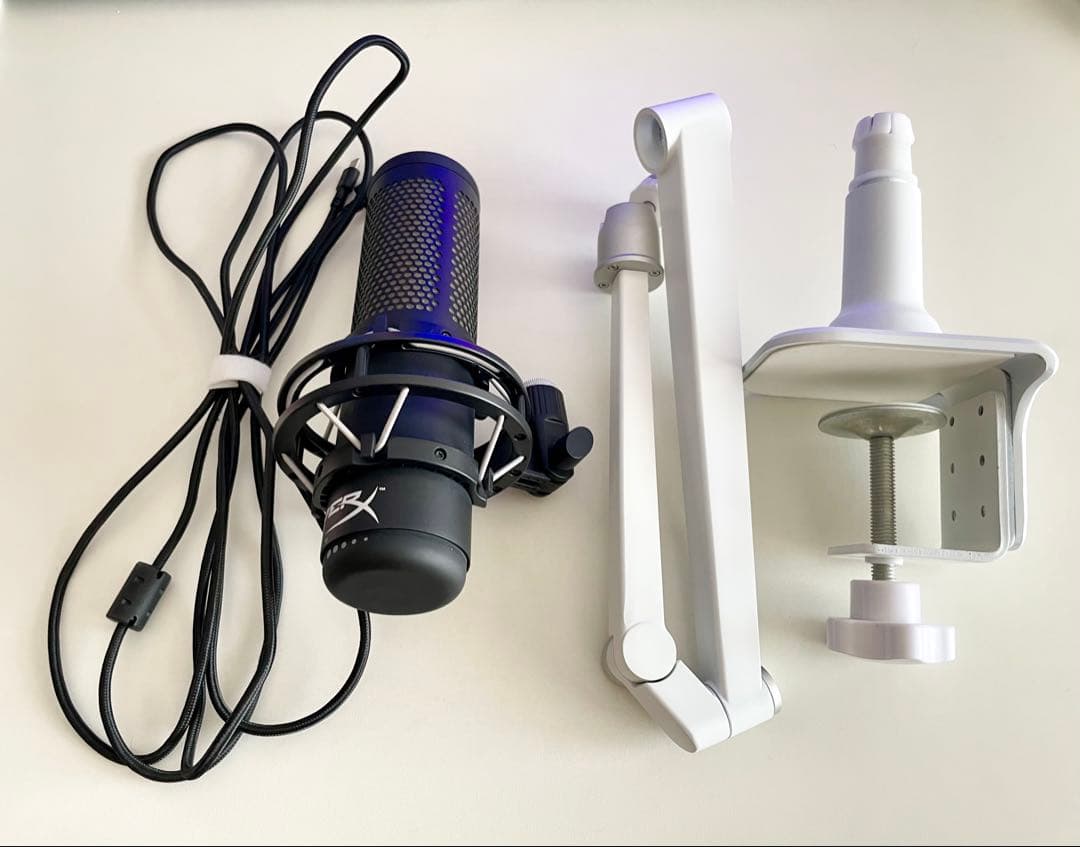 HyperX QuadCast S 【概要欄必須のジャンク品】 Amazon.com: HyperX QuadCast S RGB USB Condenser Microphone for PC