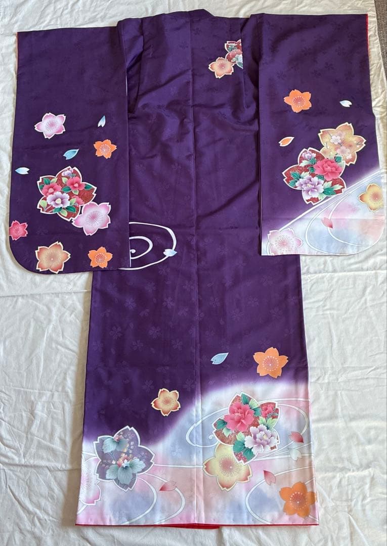 特別値引き 美品中古 七五三用 着物2点セット7歳用 おまけ付き - メルカリ