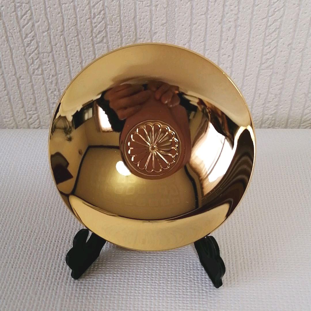 盃 24KGP 純金メッキ 金盃 - メルカリ