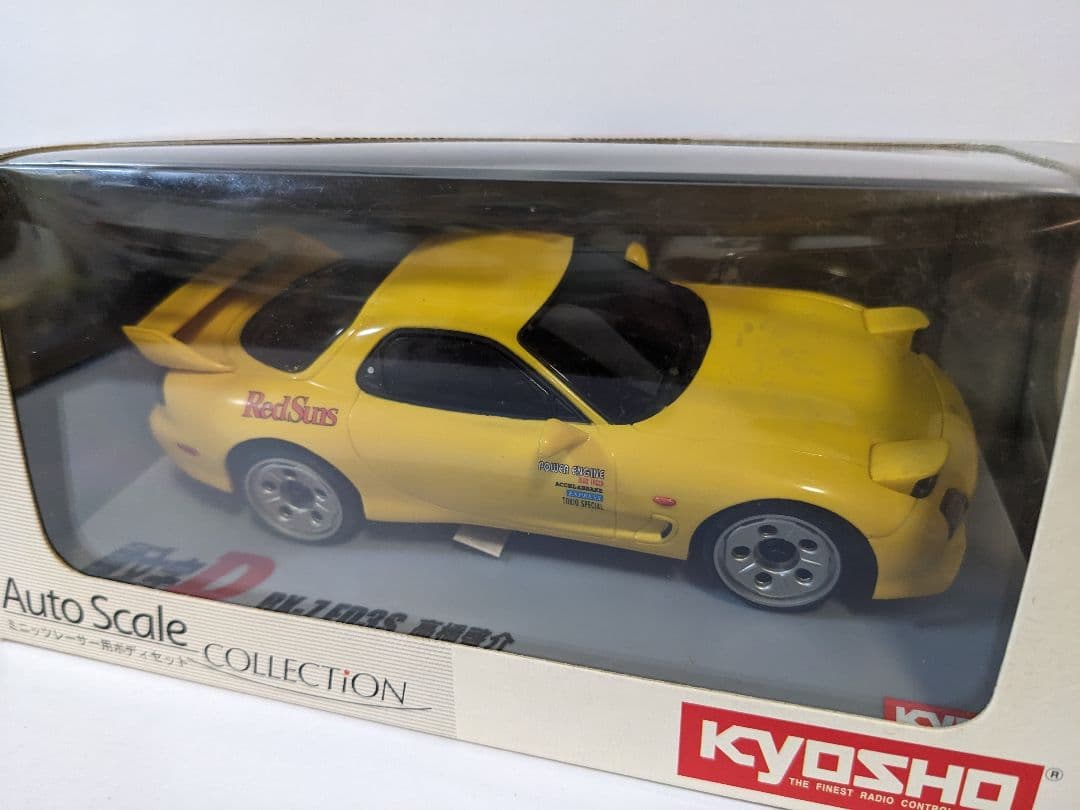 ミニッツ　ボディ　頭文字D RX-7 FD3S 高橋啓介 頭文字D』マツダ RX-7が1/64スケールミニカー化！ドライバーフィギュア
