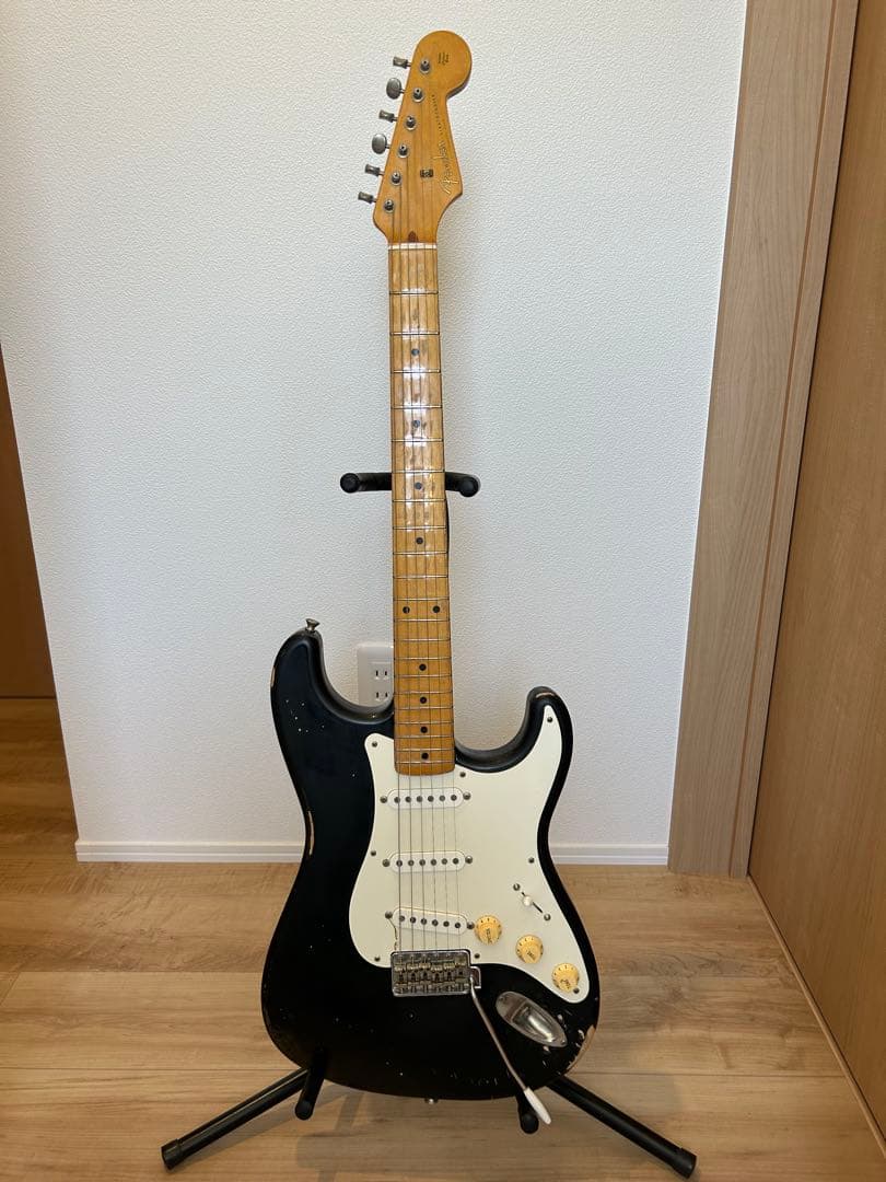Fender Japan ストラトキャスター ブラック　st57 1985 Fender Japan ST-57 Stratocaster - Black – Lilac Guitar Lounge