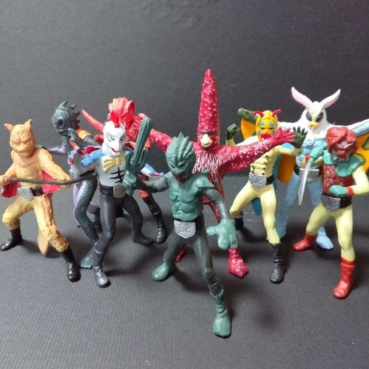 HG仮面ライダー2号初期怪人9体セット - メルカリ