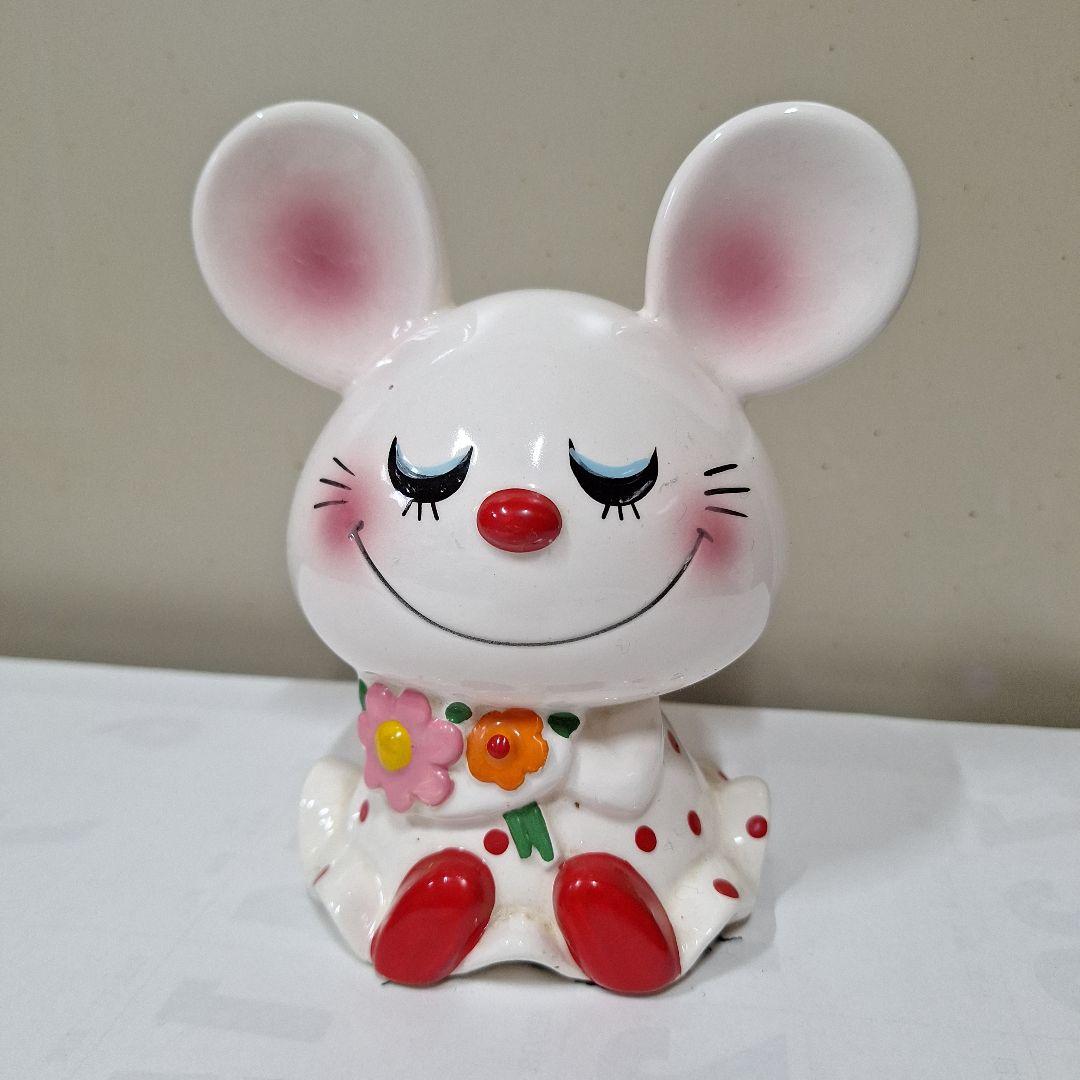 内藤 ルネ 陶器 貯金箱 - メルカリ