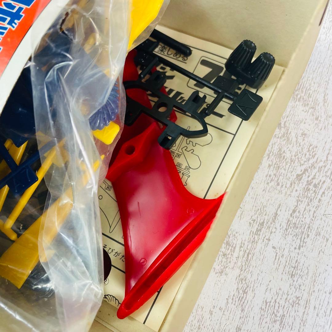 極希少品】アオシマ合体ロボット アトランジャー 7号レッドクリッパー