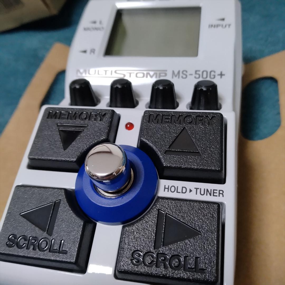 未使用 ZOOM MS-50G+ MS-50G+ MultiStomp for Guitarists | Buy Now | ZOOM