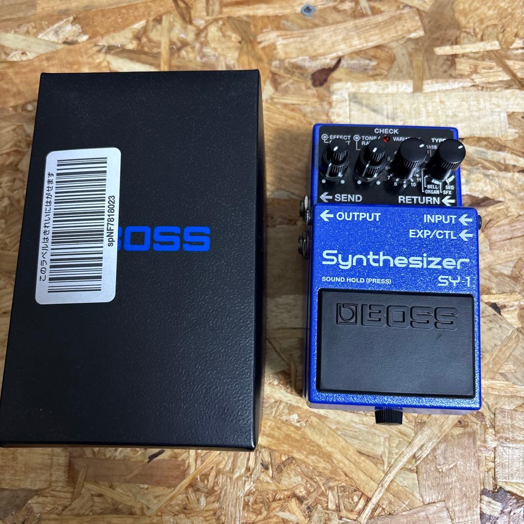 BOSS SY-1 シンセサイザーエフェクター BOSS SY-1 Synthesizer Effects Pedal with Free BIC-25A Cable