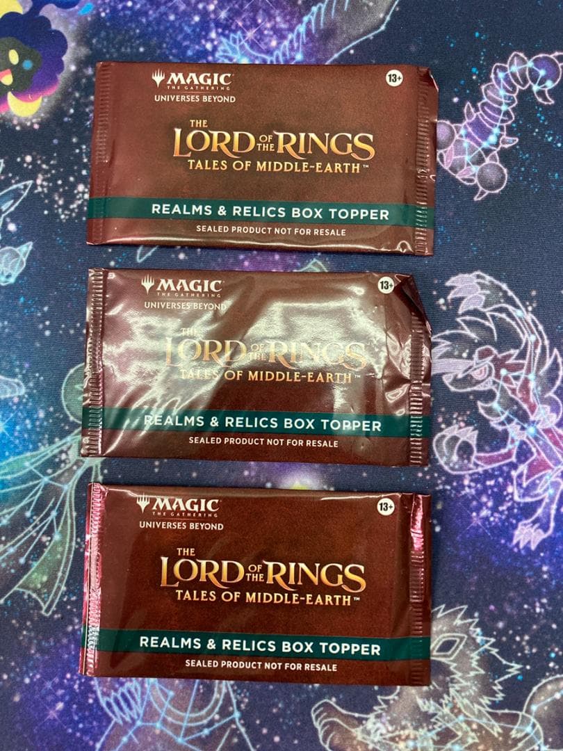 MTG　指輪物語 ボックストッパー 3パック　英語版 Amazon.co.jp: マジック:ザ・ギャザリング 指輪物語:中つ国の伝承