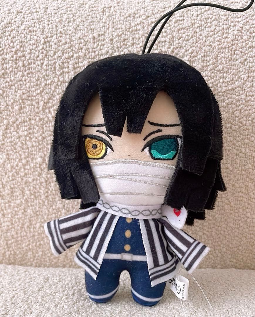 鬼滅の刃 蛇柱 伊黒 小芭内 ぬいぐるみ - メルカリ