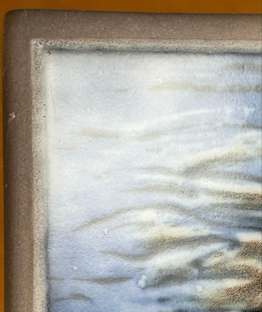 【希少品】ARABIA ヘルヤ ラッペーンランタ市別注 \"Norppa\" 陶板画
