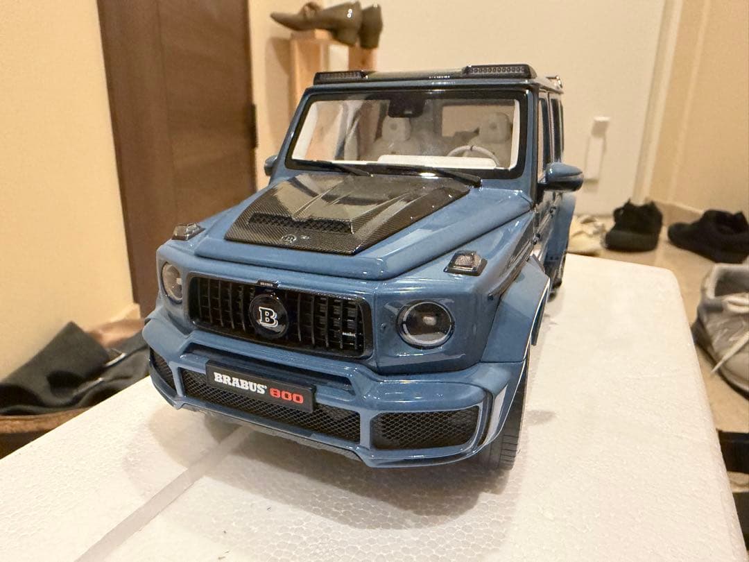 Almost Real BRABUS 800 ミニカー チャイナブルー 1/18 Amazon | 【Almost Real】Brabus G-Class Mercedes-AMG G63-2020- Blue
