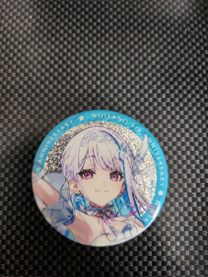 にじさんじ 8th anniversary グリッター缶バッジ リゼ・ヘルエスタ