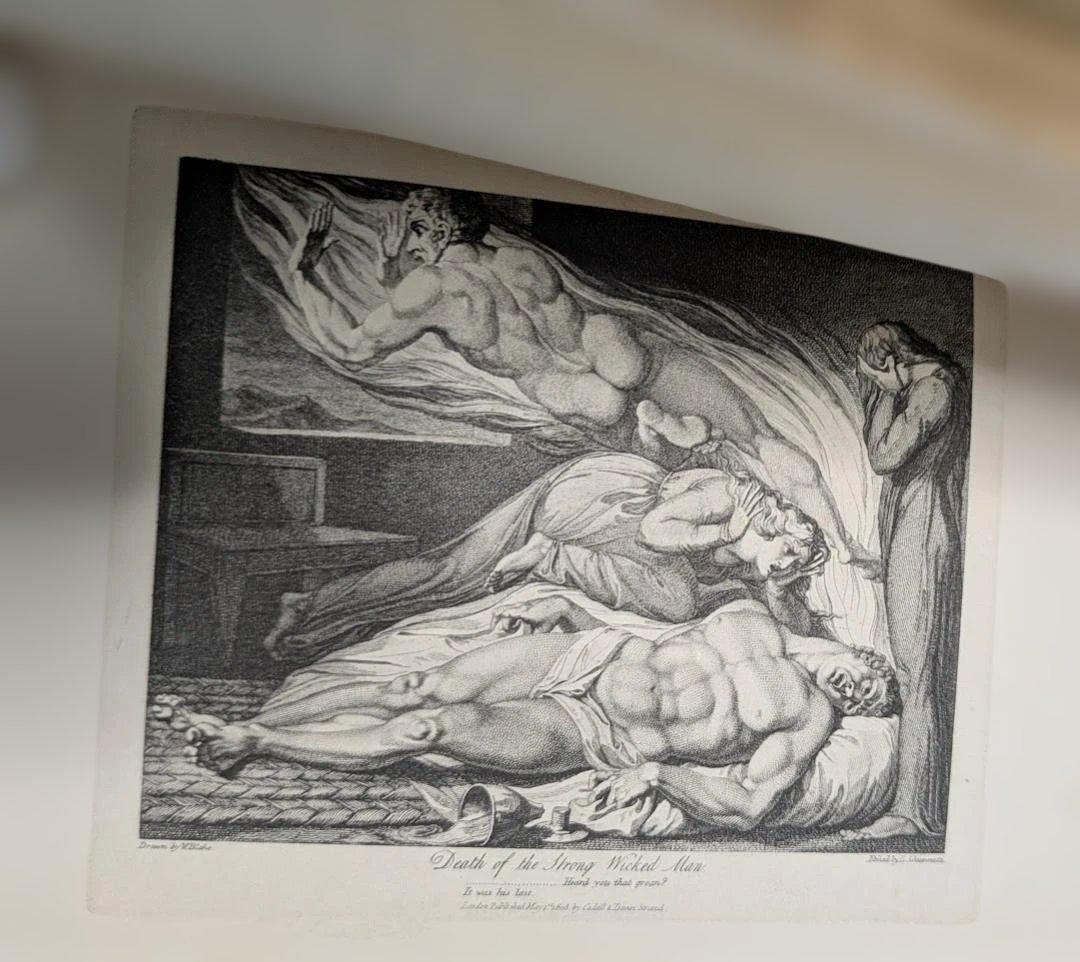 ★希少 ★ウィリアム・ブレイク★挿画本 The Grave★銅版画 13点★ ウィリアム・ブレイク版画展 【国立西洋美術館】 - 関東近辺の美術館