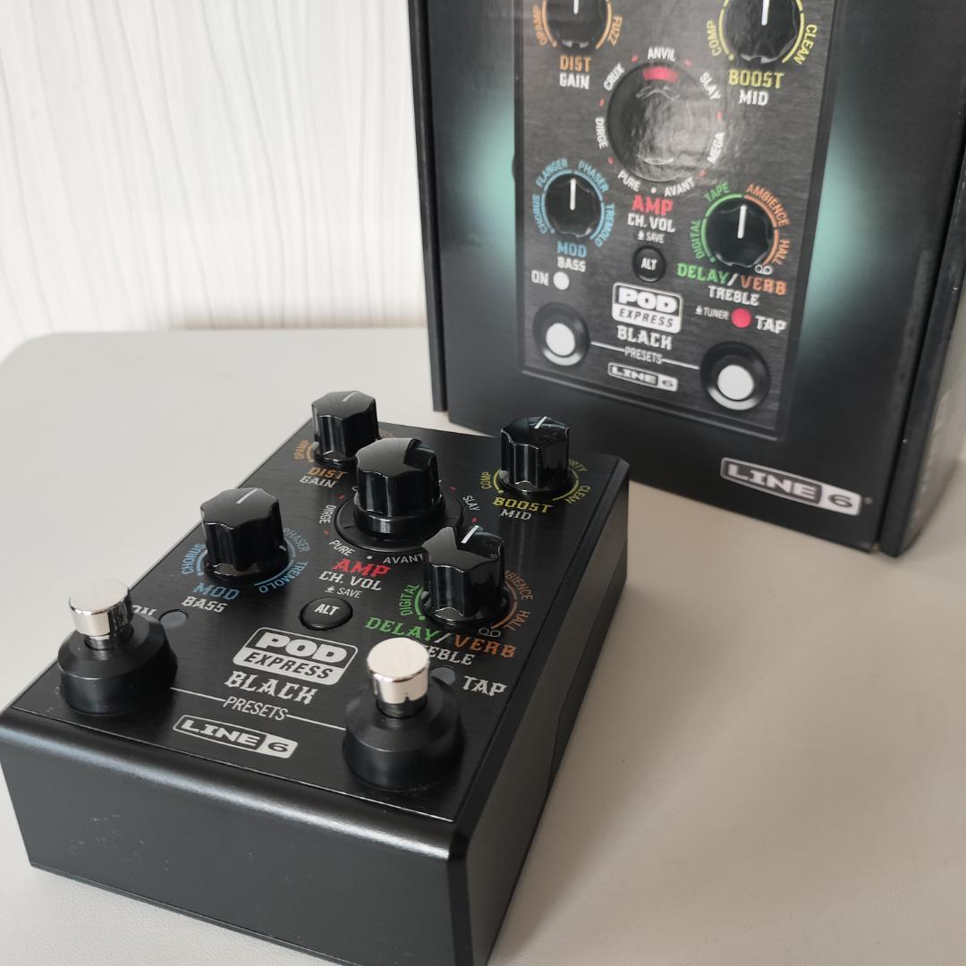 ギター LINE6 POD EXPRESS BLACK Line 6 | POD Express | Classic, Modern High Gain Tone Amp and
