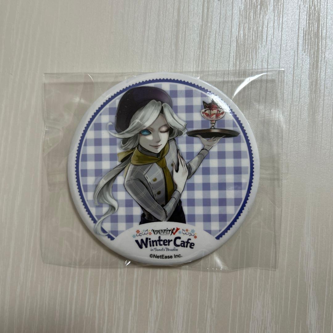 IdentityV 第五人格 写真家 ジョゼフ 缶バッジ ウィンターカフェ