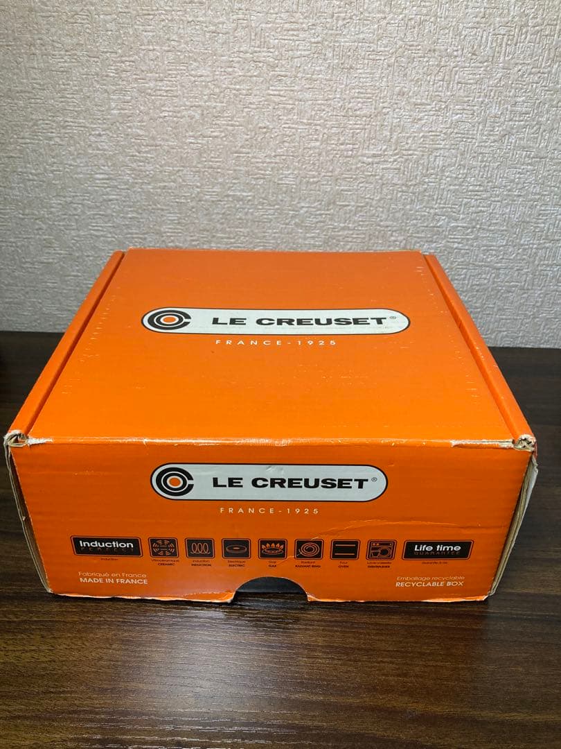 レア 廃盤 ルクルーゼ ココットフルール パウダーブルー 新品未使用品