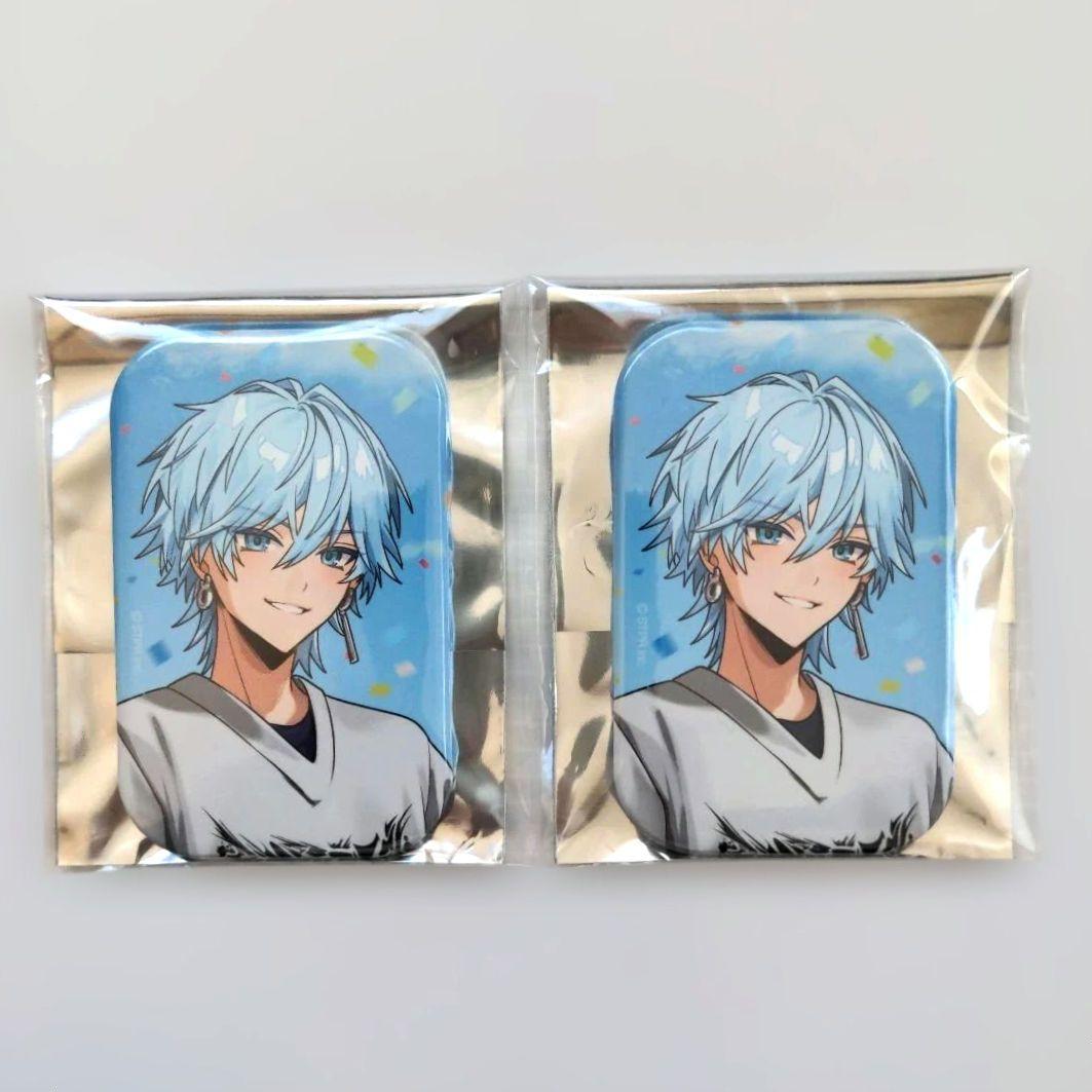 めておら らぴすくん スクエア缶バッジ 2個セット - メルカリ