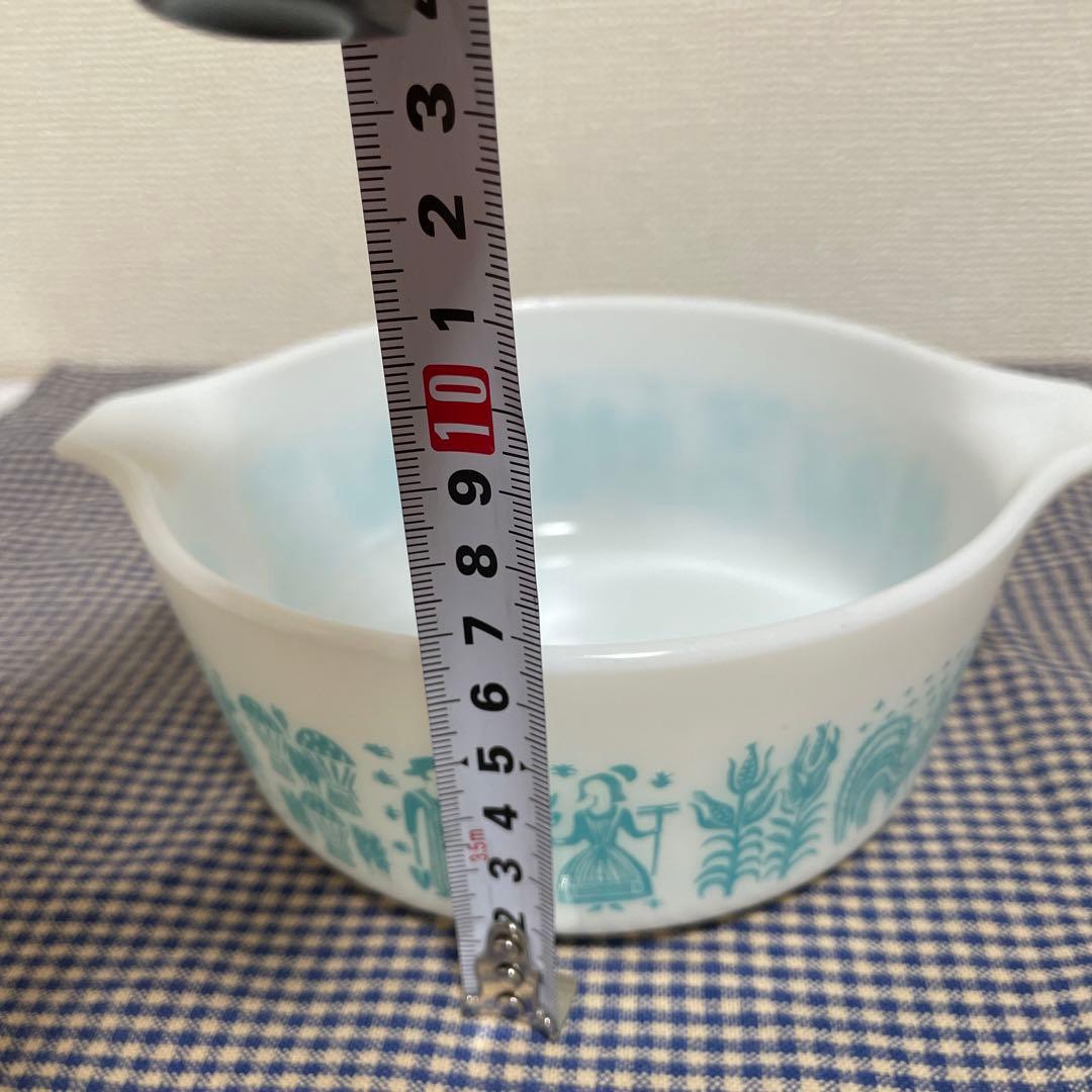 PYREX キャセロール バタープリント アーミッシュ柄 ガラス蓋付 - メルカリ