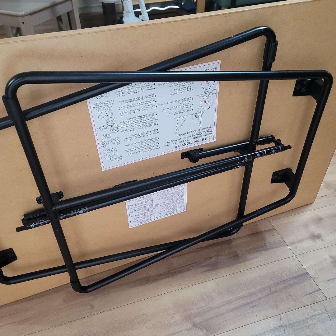 無印良品 木製折りたたみテーブルのみ 120cm ダイニング 作業テーブル