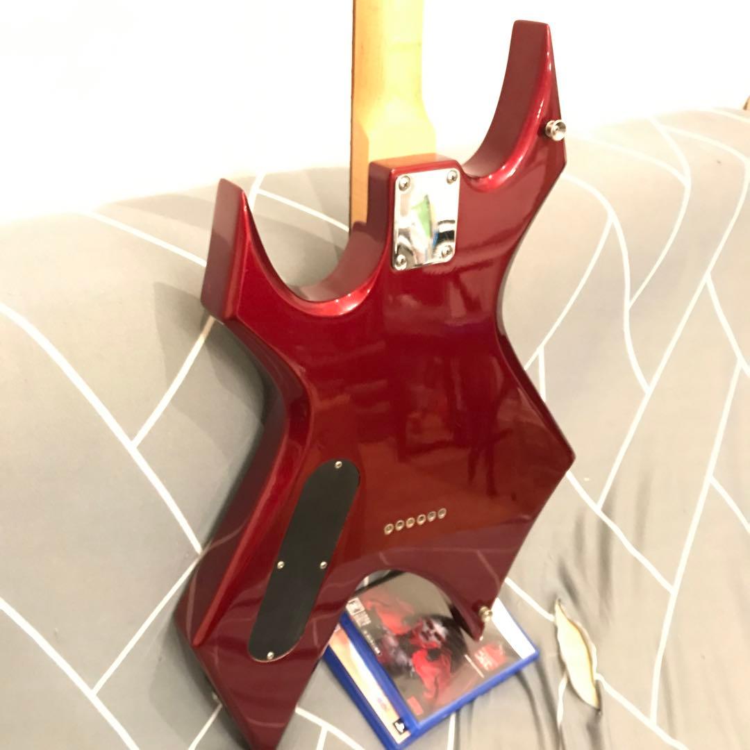 BC Rich ワーロック エレキギター 赤 - メルカリ