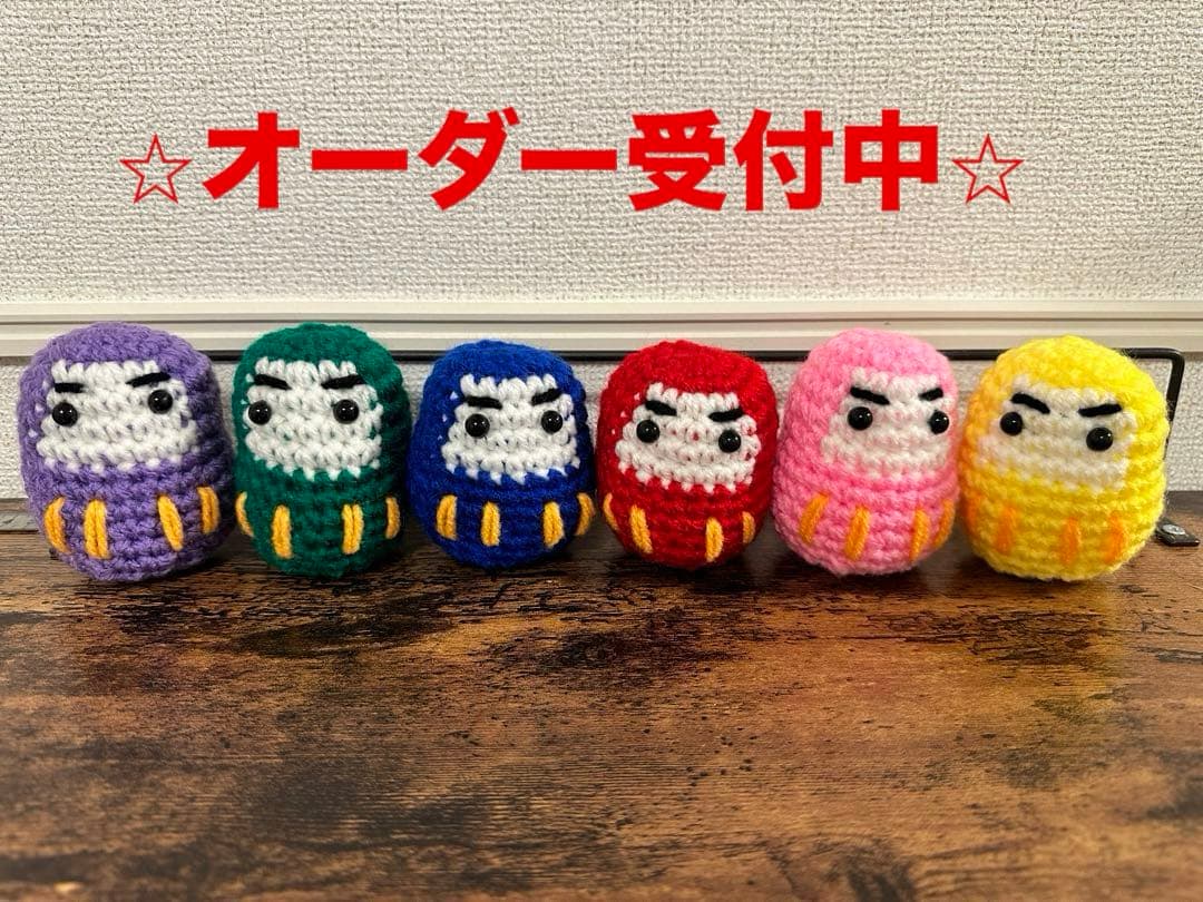 ダルマ　正月飾り　ハンドメイド 2026年お正月飾り ダルマとみかん 門松【初夢】《オーナーデザイン
