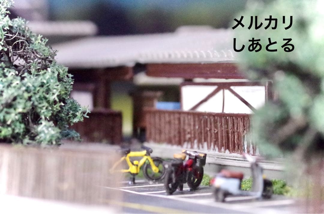 江ノ電極楽寺駅 鉄道ジオラマ展示台 Nゲージ Bトレ 鉄コレ 鉄道模型