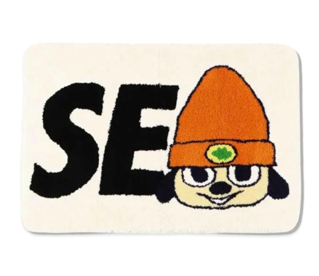 パラッパ ラグ 約60cm x 90cm Parappa The Rapper×LAROUTE】パラッパ ラッパー / PJベリー 全身