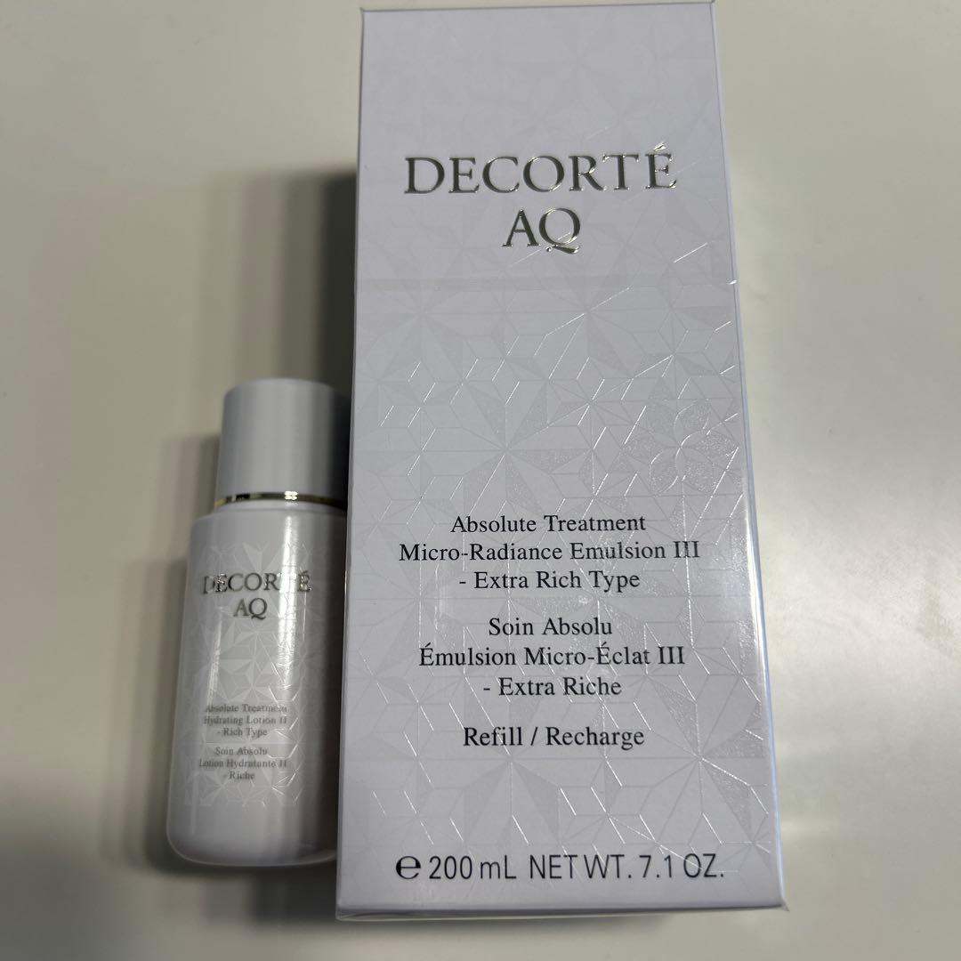 DECORTÉ AQ エマルジョン III 200mL 付け替えコスメデコルテ AQ