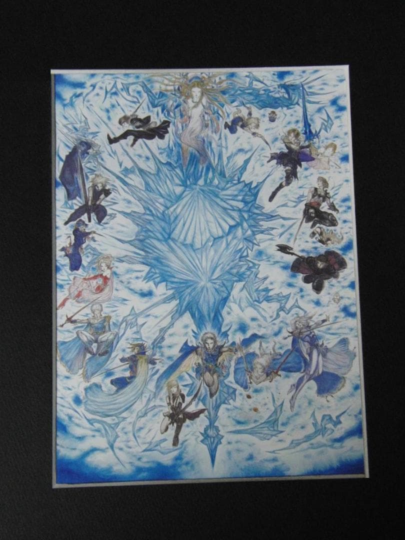 天野喜孝、【HEROES】、希少な額装用画集より、状態良好、新品額装付 天野喜孝、【とつげき】、希少な額装用画集より、新品額装付、状態良好