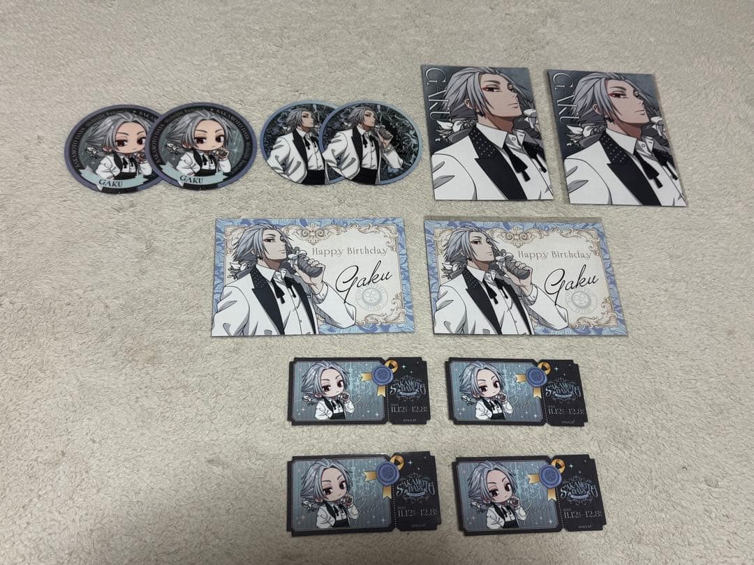 SAKAMOTO DAYS サカモトデイズ　楽　ポストカード　コースター サカモトデイズ オシアド 楽 スラー 有月 特典 ポストカード イラスト