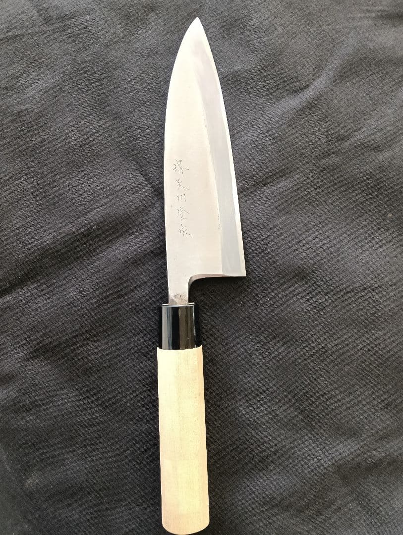 全改修/堺天川屋出刃180㍉/中古リメイク品/新品柄 71AguTkQ7dL._AC_UF350,