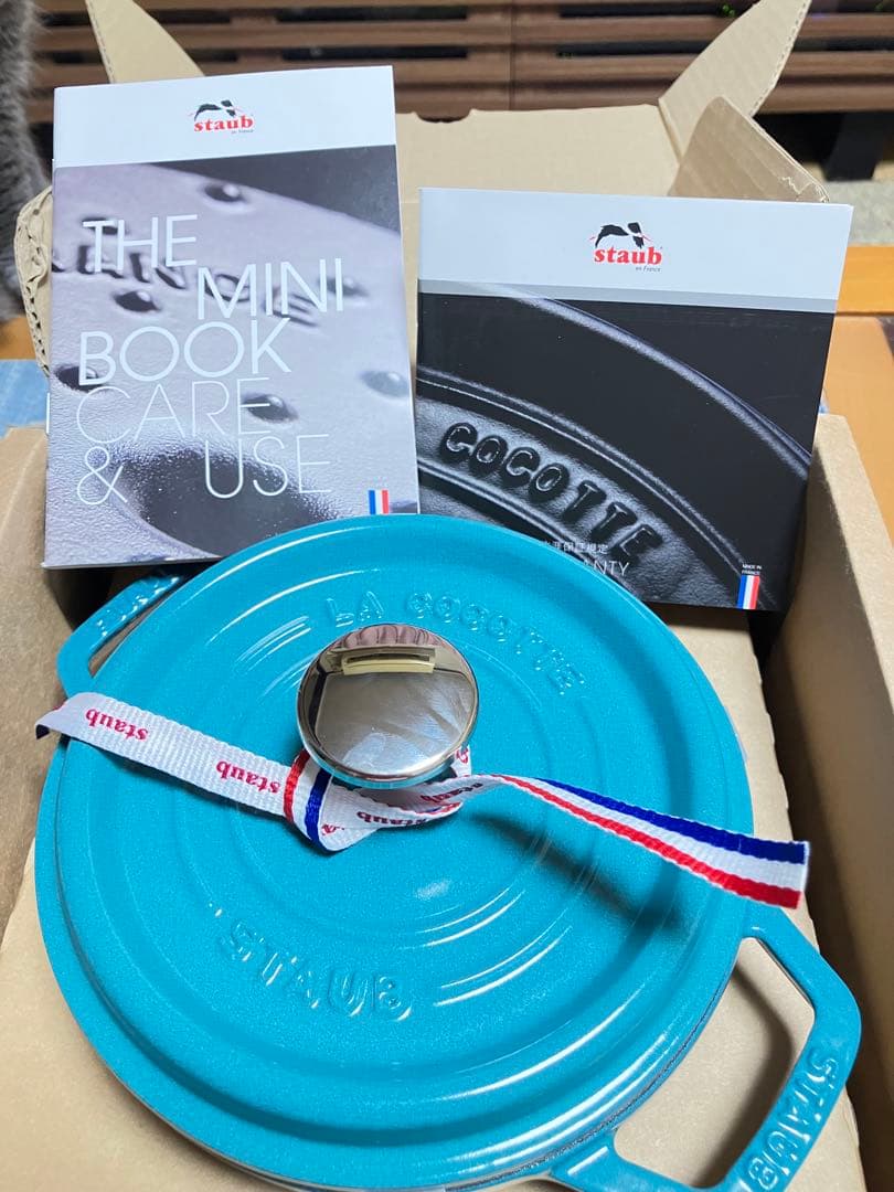 STAUB ココット16cmミント　新品 ココット ミント| 鋳物ホーロー鍋| ストウブ(STAUB)公式通販