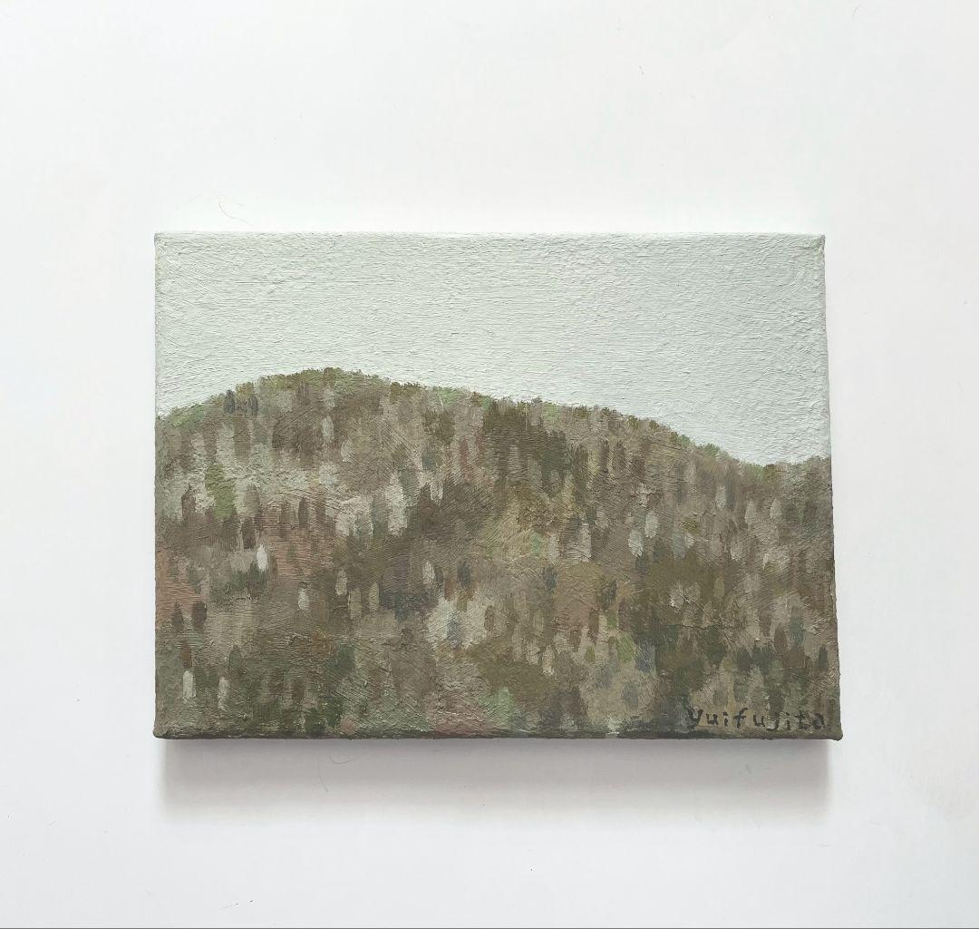 油彩画　冬の山 ≪第四章：寒光の冬≫ Winter スケールの大きい風景画を得意とした山