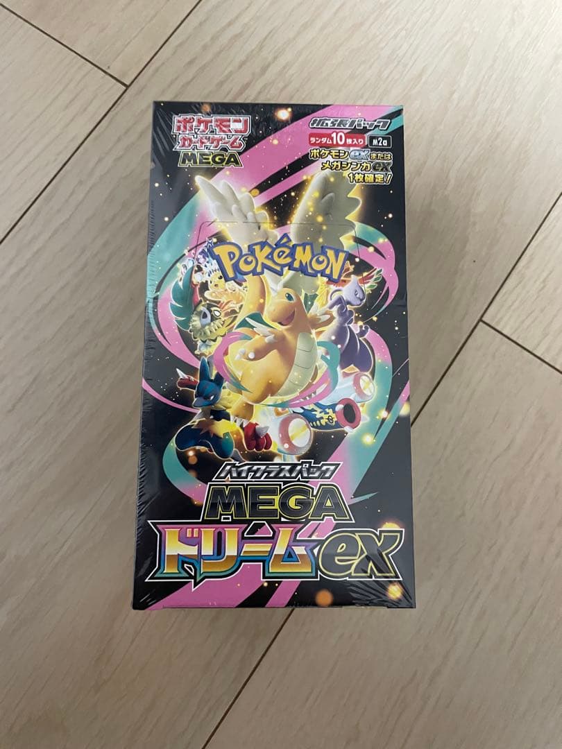 メガドリームex 1boxシュリンク付き ポケモンカードゲーム 楽天市場】【レビューで1パックプレゼント】MEGA ドリーム ex ポケモン