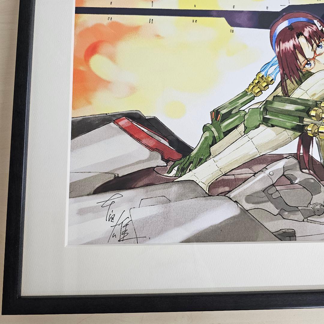 エヴァンゲリオン 複製原画集 新劇場版 マリ 本田雄 描き下ろし サイン